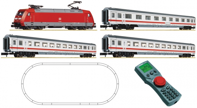 Digital starter set BR 101 with InterCity train<br /><a href='images/pictures/Fleischmann/227944.jpg' target='_blank'>Full size image</a>